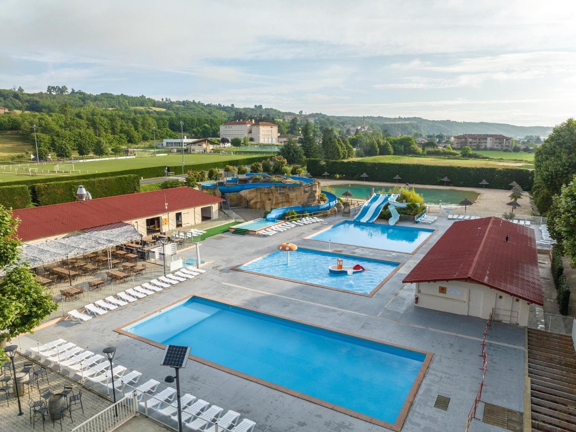 Camping Chateau De Galaure Chateauneuf-de-Galaure المظهر الخارجي الصورة
